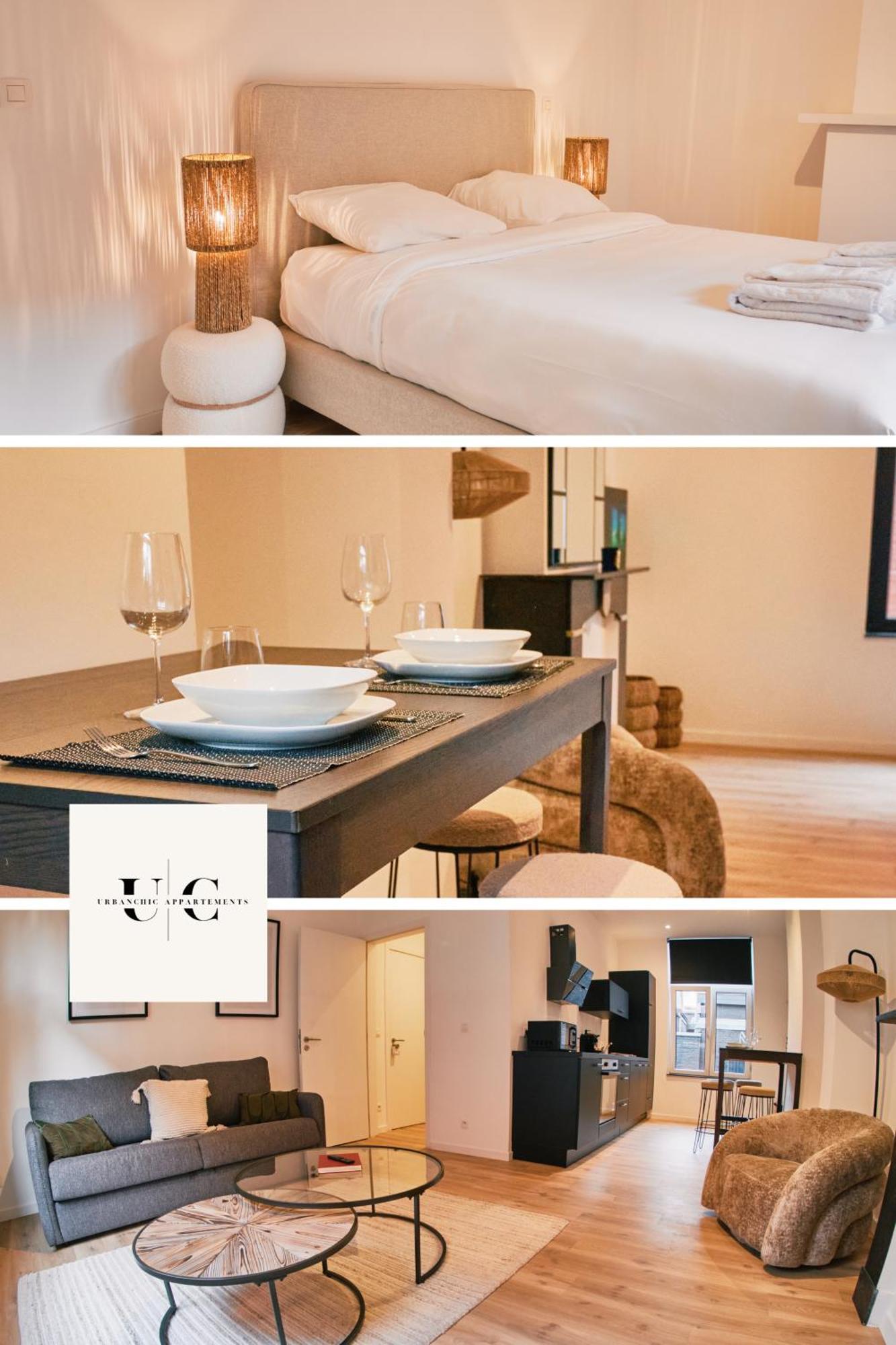 Urbanchic Appartement Cosy 1B Льєж Екстер'єр фото