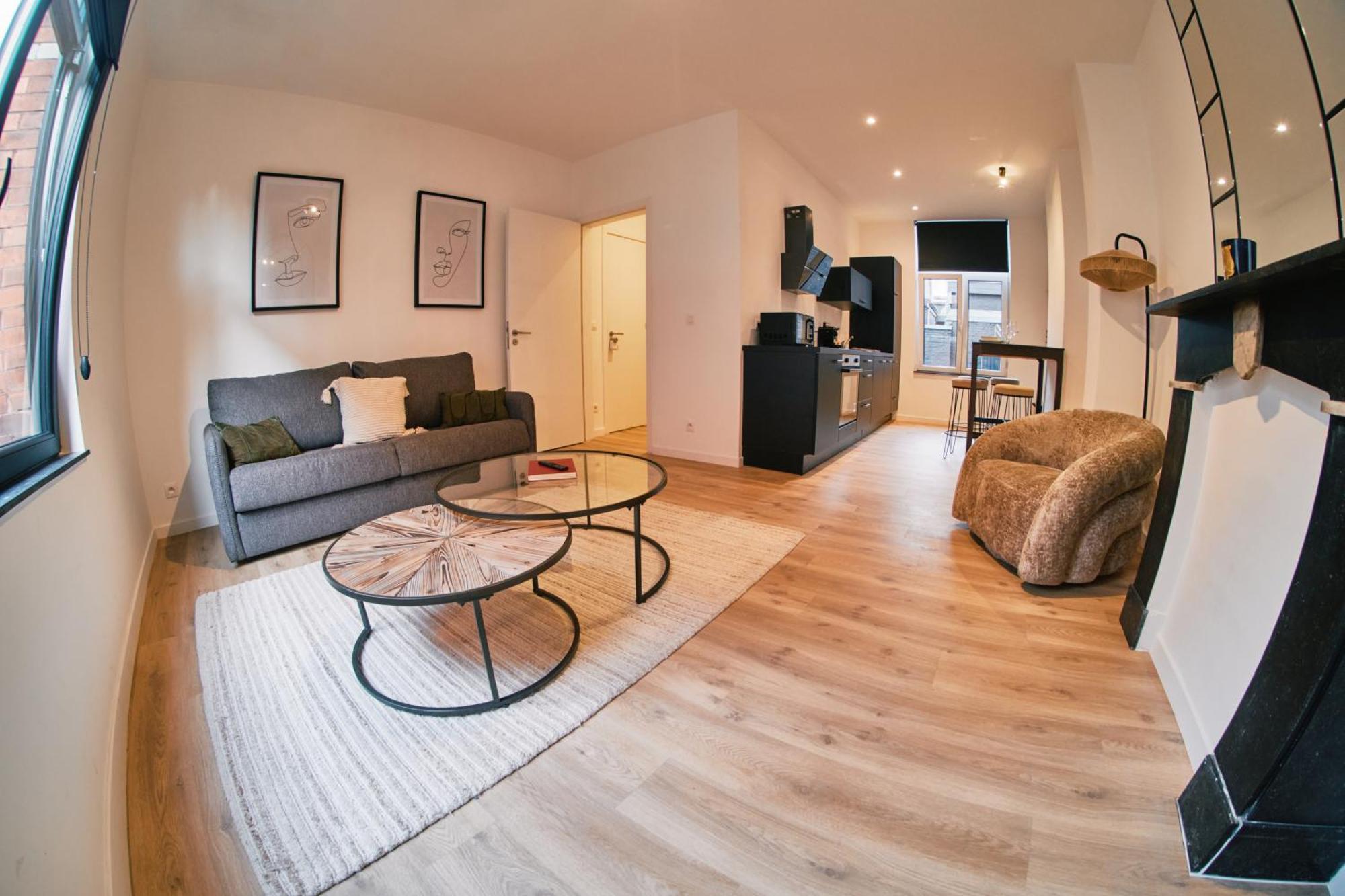 Urbanchic Appartement Cosy 1B Льєж Екстер'єр фото